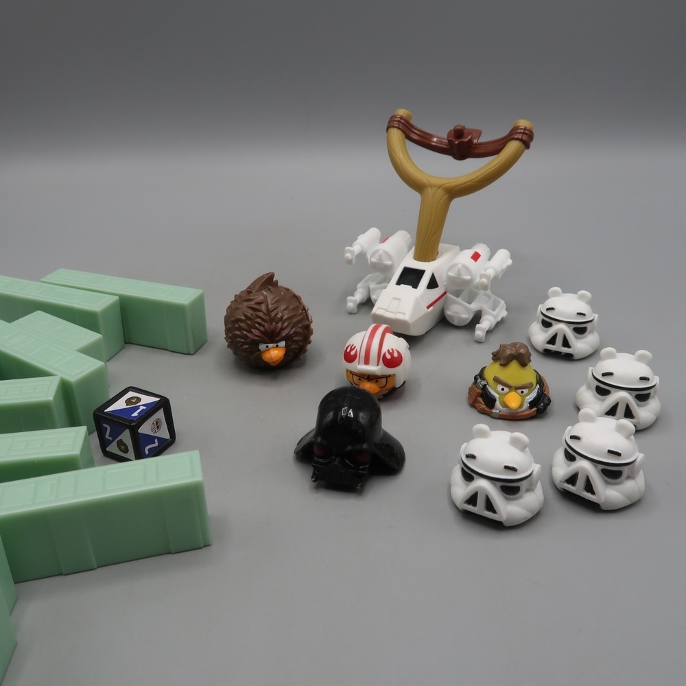Angry Birds Star Wars Telepods‎ 8 Figures Lot Plus Launcher Blocks